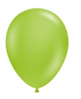 11" Lime Green With Hi Float