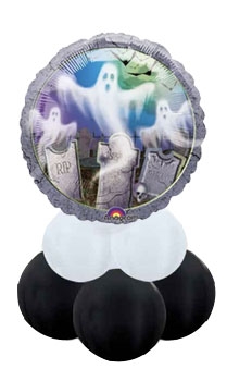 [2FT] Rising Ghosts Balloon Centerpiece AIR FILLED