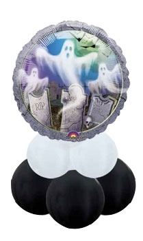 [2FT] Rising Ghosts Balloon Centerpiece AIR FILLED