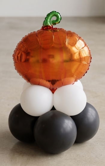 [2FT] Fall Pumpkin Balloon Centerpiece AIR FILLED