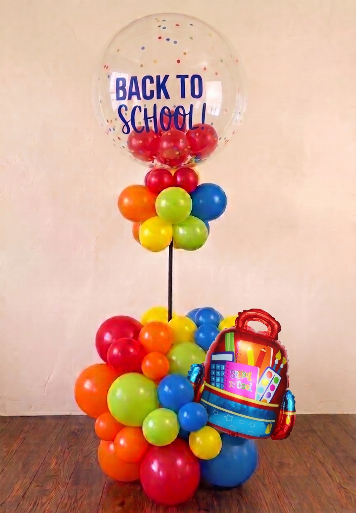 [6FT] Back to School Balloon Column