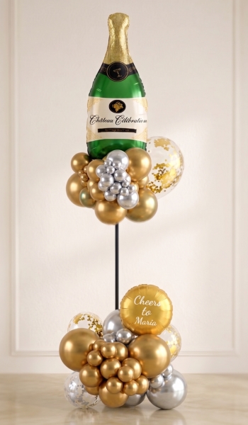 [6FT] Cheers to You Birthday Balloon Column