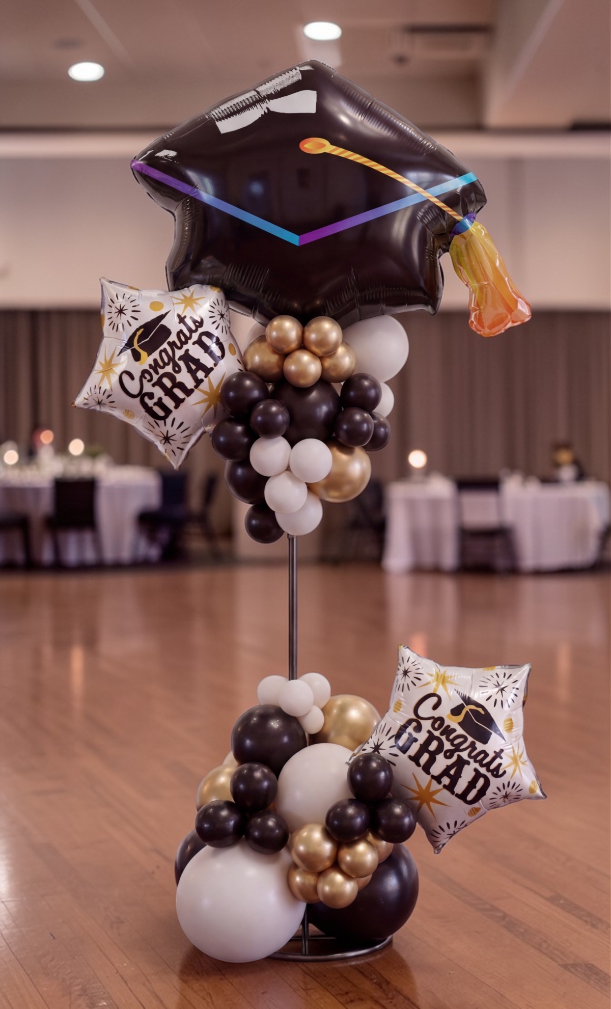[6FT] Graduation Cap Balloon Column