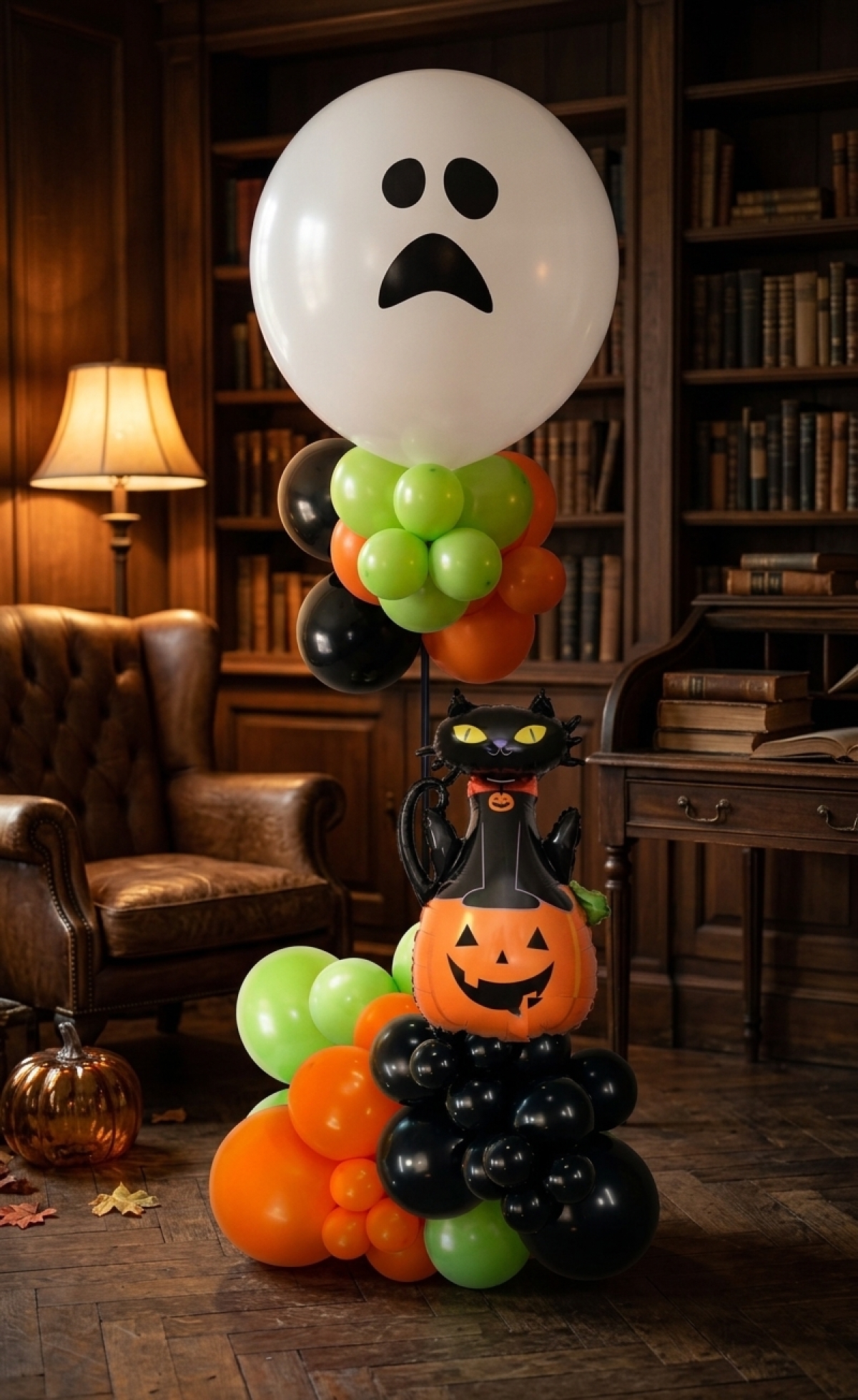 [6FT] Halloween Ghost Balloon Column