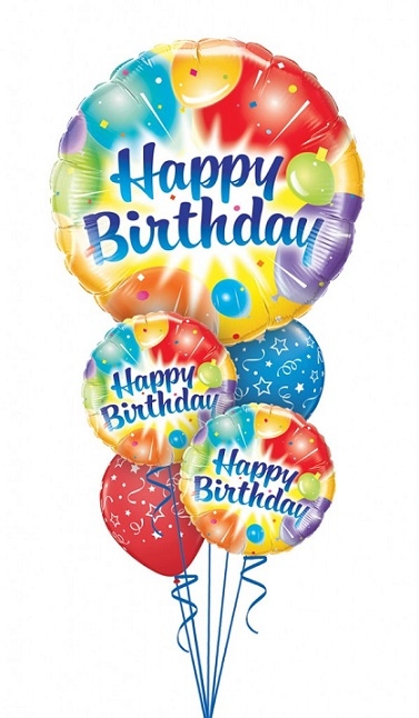 Birthday Balloons Bouquet 