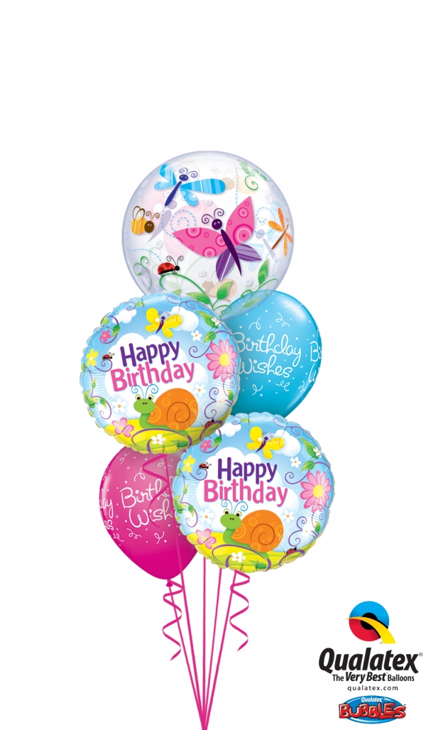 Birthday Butterflies Garden Bouquet 