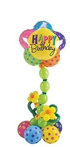 Birthday Flower Stand Up