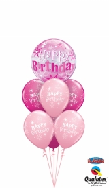 Birthday Sparkle Pink Bouquet 2