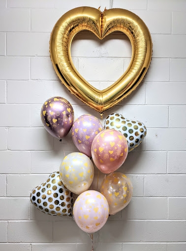 All Hearts For My Heart Balloon Bouquet