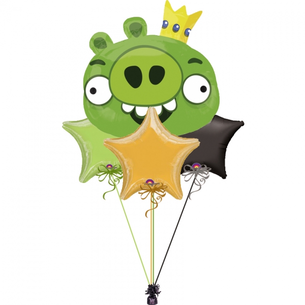 Angry Birds King Pig Bouquet 7