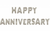 Anniversary Silver Letters