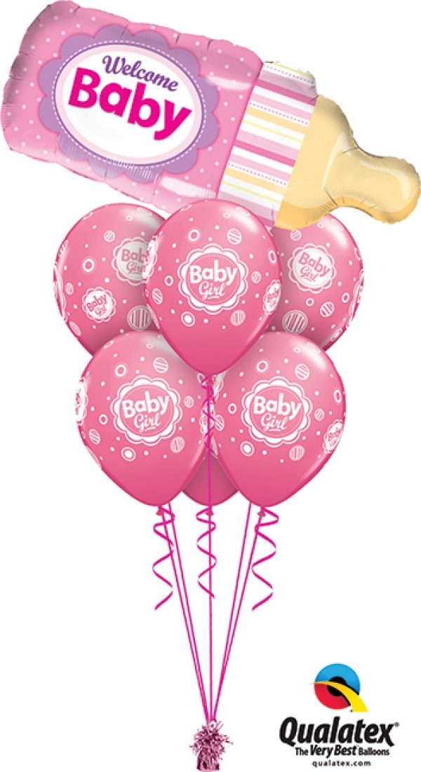 Baby Bottle Girl Bouquet