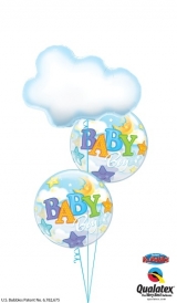 Baby Boy Clouds Stars Bouquet 2 