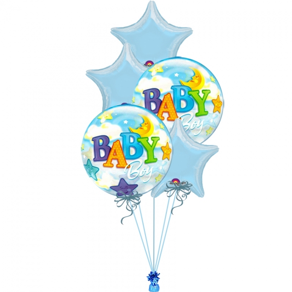 Baby Stars Moon Boy Bouquet