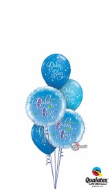 Baby Sparkle Blue Bouquet 1