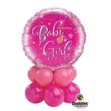 Baby Sparkle Pink Centerpiece 5