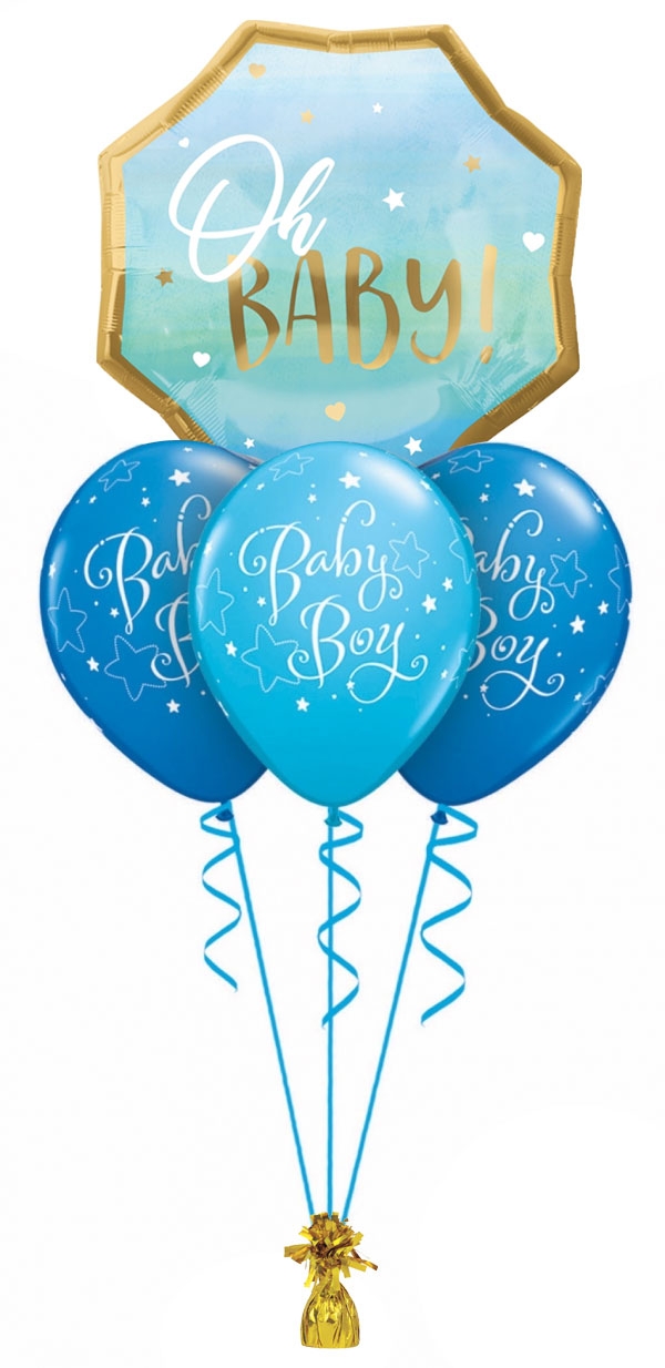 Baby Stars Moon Boy Bouquet