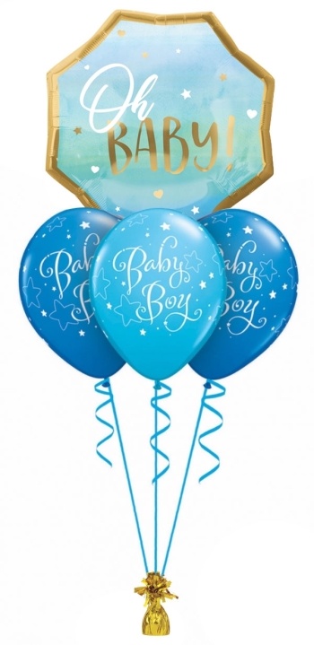 Baby Stars Moon Boy Bouquet