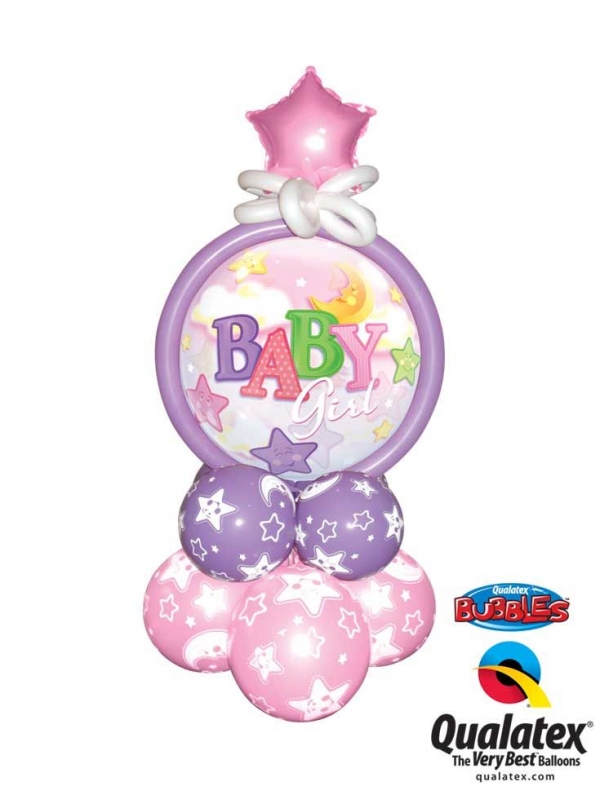Baby Stars Moon Girl Centerpiece