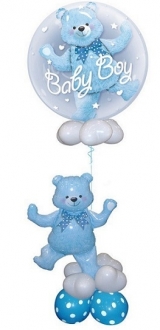 Baby Teddy Bear Boy Stand Up 38