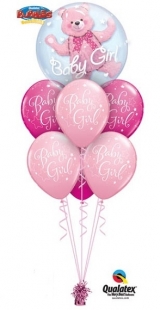 Baby Teddy Bear Girl Bouquet 41