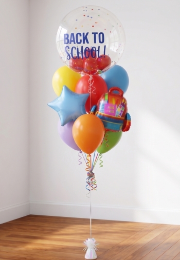 Back to School Backpack Bubble Bouquet