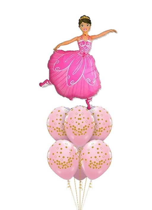 Ballerina Balloon Bouquet 8