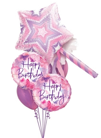 Ballerina Butterflies Birthday Bouquet