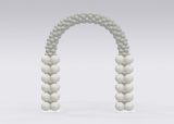 Balloon Arch Silver