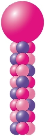Balloon Column 7 Foot INDOOR