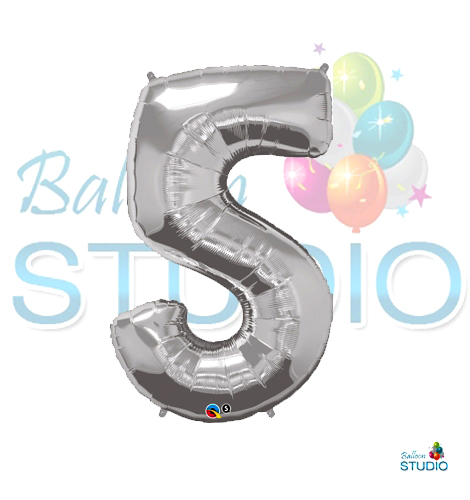 Silver Balloon Number 5