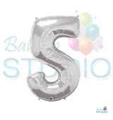 Silver Balloon Number 5