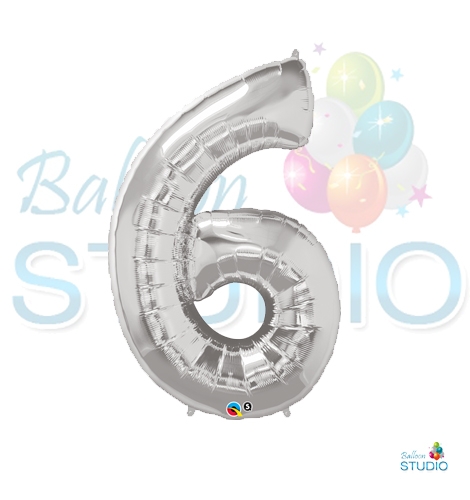 Silver Balloon Number 6