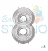 Silver Balloon Number 8
