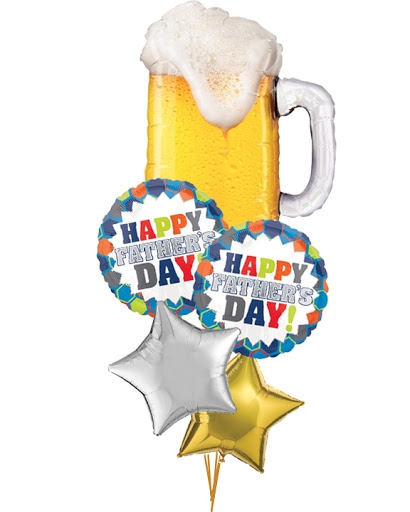 Beer Dad Balloon Bouquet