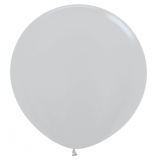  36" Metallic Silver with Hi Float