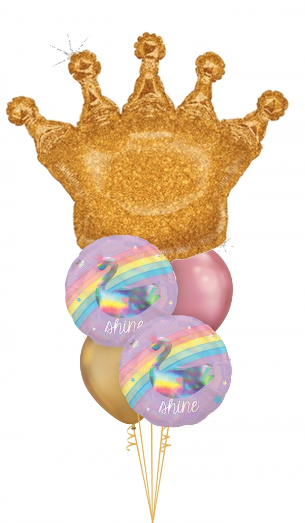 Birthday Crown Magical Rainbow Bouquet 