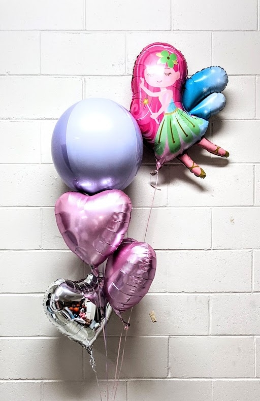 Birthday Fairy & Hearts Bouquet