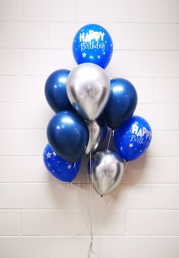 Birthday Blue Fantasy Balloon Bouquet
