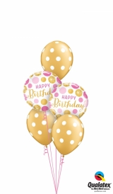 Birthday Polka Dots Bouquet 5