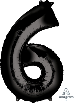 Black Balloon Number 6