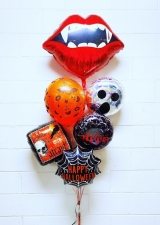 Bloody Halloween Balloon Bouquet