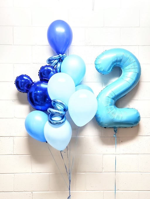 Blue  Mickey Mouse Birthday Bouquet