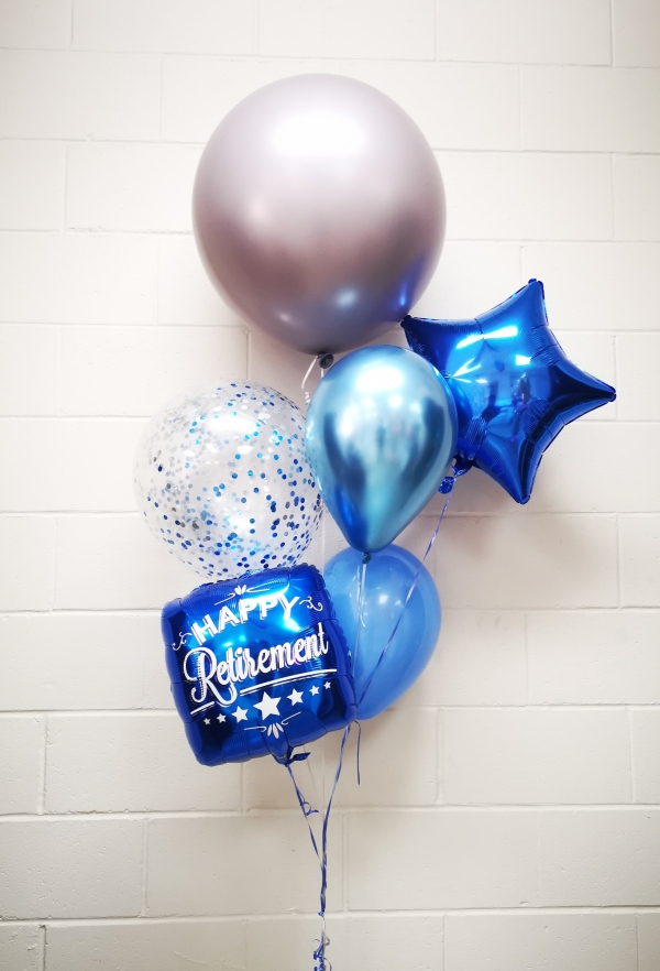 Blue Retirement Nova Bouquet