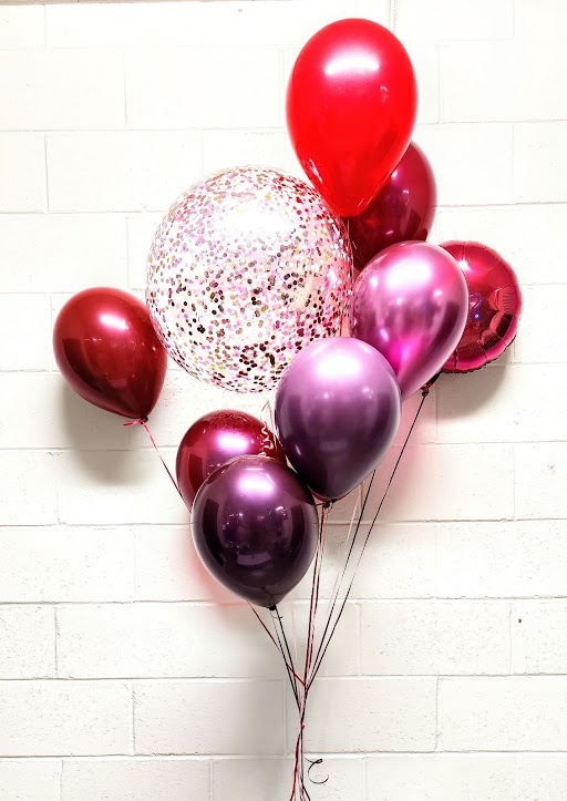 Bold Brightness Burgundy Bouquet Classic