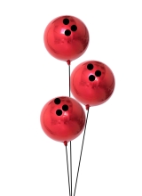 Bowling Ball Balloon Bouquet