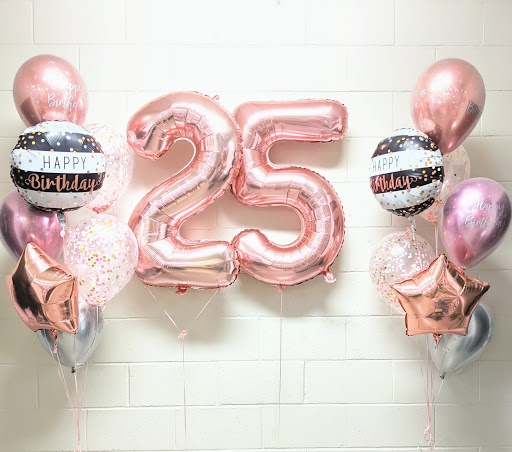 Bright Confetti Happy Birthday Balloon Set 