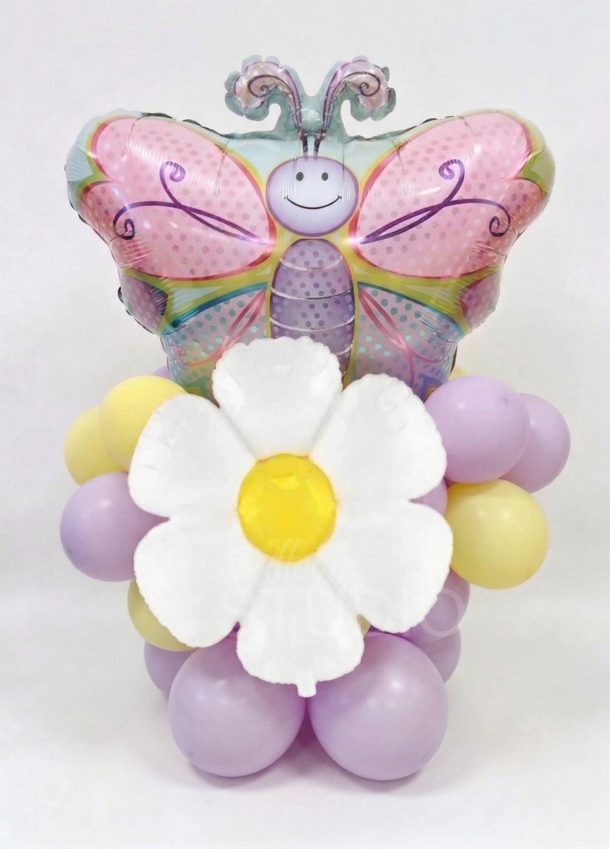 Butterfly and Daisy Spring Balloon Stand Up