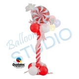 7FT Candy Cane Balloon Column INDOOR