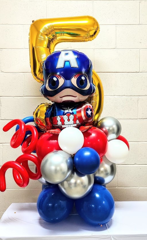 Captain America Superhero Avengers Cute Stand Up Pick An Age